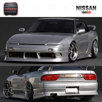 Glass Fiber FRP FRONT FENDER +30MM for 180SX G-CORPORATION TYPE-2 STYLE FRP (a Pair) Glass Fiber FRP FRONT FENDER +30MM for 180SX G-CORPORATION TYPE-2 STYLE FRP (a Pair)