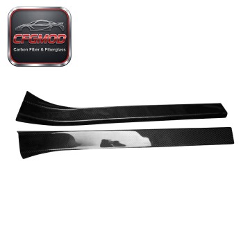 Brand for 2002-2008 350Z Z33 Fairlady VQ35 Carbon Fiber Door Sill Plate Step Panel Kick 2pcs Black Brand for 2002-2008 350Z Z33 Fairlady VQ35 Carbon Fiber Door Sill Plate Step Panel Kick 2pcs Black