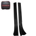 Brand for 2002-2008 350Z Z33 Fairlady VQ35 Carbon Fiber Door Sill Plate Step Panel Kick 2pcs Black