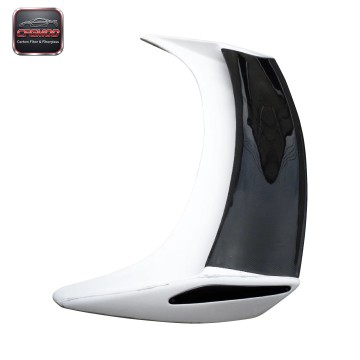 350Z Z33 Nismo V2 Style Single Rear Spoiler Carbon Fiber BLADE White Base 350Z Z33 Nismo V2 Style Single Rear Spoiler Carbon Fiber BLADE White Base