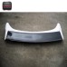 350Z Z33 Nismo V2 Style Single Rear Spoiler Carbon Fiber BLADE White Base
