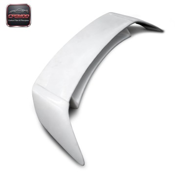 White High Quality Carbon Fiber Double Deck Fit for 2002-2008 Nissan 350Z Z33 Rear Trunk Spoiler Wing with Easy Install