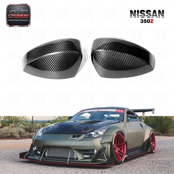 Carbon Fiber CF SIDE MIRROR COVER for 350Z Z33 FAIRLADY New Coming Bodykit Carbon Fiber CF SIDE MIRROR COVER for 350Z Z33 FAIRLADY New Coming Bodykit