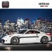 Black CFGMOD Brand High Quality Fiber Glass FRP Bodykit 2008-2009 Nissan 350Z Z33 RB Rocket Bunny Style Front/Rear Fender Flares 1
