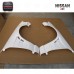 A31 Cefiro D-MAX Style +30mm Front Fenders Glass Fiber Black New 1988-1994