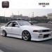 High Quality White High Glossy 3k Twill Weave Glass Fiber Front Fenders Easy Installation for A31 Cefiro D-MAX Style