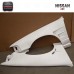 High Quality White High Glossy 3k Twill Weave Glass Fiber Front Fenders Easy Installation for A31 Cefiro D-MAX Style