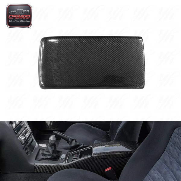 Carbon Fiber 1995-1998 Skyline R33 Arm Rest Armrest Box Cover CF