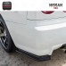 For 1999-2002 Skyline R34 GTR Nism NI Style Carbon Fiber Rear Spats