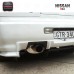 FOR SKYLINE R34 GTR REAR BUMPER EXHAUST HEATSHIELD SURROUND CARBON FIBER BLACK NEW 1998-2008