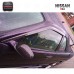 Carbon Fiber Car Wind Deflector (Pair) 2Pcs Black for Nissan Skyline R34 GT-R with Easy Installation