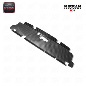 Car Styling for Skyline R34 GTT GT-R Carbon Fiber Black Cooling Slam Panel Car Styling for Skyline R34 GTT GT-R Carbon Fiber Black Cooling Slam Panel