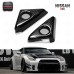 For Skyline R35 GTR RSW STYLE Carbon Fiber LHD DOOR MIRROR INNER PANEL
