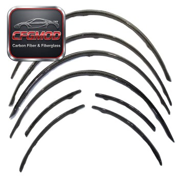 Skyline R35 GTR OEM Style (10mm Wider,8pcs/set) Carbon Fiber Wheel Arch Flares Skyline R35 GTR OEM Style (10mm Wider,8pcs/set) Carbon Fiber Wheel Arch Flares