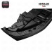 For R35 GTR 2011-2013 OEM Style Carbon Fiber Front Lip W/ Underb Tray Front Diffuser