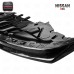 For R35 GTR 2011-2013 OEM Style Carbon Fiber Front Lip W/ Underb Tray Front Diffuser