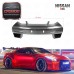 FOR R35 GTR Front Bumper Carbon Fiber Nose Cover