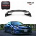 CFGMOD Brand High Quality New Black Skyline R35 GTR OEM Rear Spoiler Trunk Wing with Brake Light Lamp Position Carbon Fiber