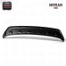 For Skyline R35 GTR Rear Trunk Boot Lip Spoiler Wing WD Wald Style Carbon Fiber