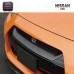 For Skyline R35 GTR Rear Trunk Boot Lip Spoiler Wing WD Wald Style Carbon Fiber