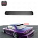 JDM Car Modification for S13 Silvia Dmax Style Single Roof Spoiler Real Carbon Fiber Black 3k Twill Weave High Gloss Finish