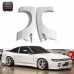 Factory Direct Sales Glass Fiber Front Fender for S13 PS13 BN-Sports Style +25mm Wider