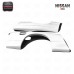 White S13 Glass Fiber Silvia Rear Fender +30mm FRP