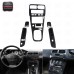 Carbon Fiber 7-Piece Interior Kit for S14 Black 100% Tested Easily Installed