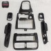 Carbon Fiber 7-Piece Interior Kit for S14 Black 100% Tested Easily Installed