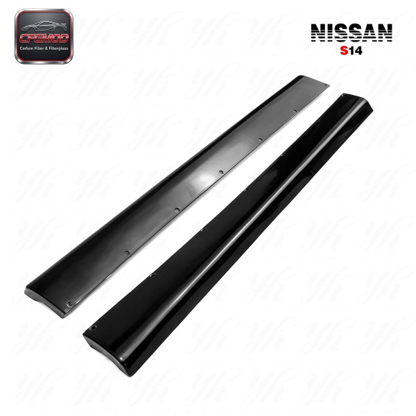 For S14 Zenki S14A Kouki Rocket Bunny V2 Side Skirt Glass Fiber FRP For S14 Zenki S14A Kouki Rocket Bunny V2 Side Skirt Glass Fiber FRP