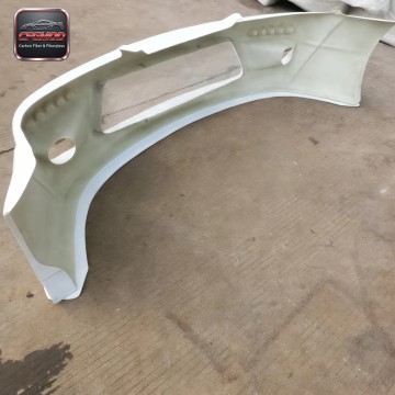 White Glass Fiber RB Style Front Bumper Lip Widebody Aero Kit for 1999-2002 Nissan Silvia S15 Exterior Upgrades