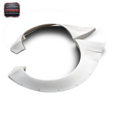 For for 1999-2002 S15 Silvia Rocket Bunny Black High Polished Glass Fiber Rear Fender FRP For for 1999-2002 S15 Silvia Rocket Bunny Black High Polished Glass Fiber Rear Fender FRP