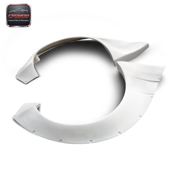 For for 1999-2002 S15 Silvia Rocket Bunny Black High Polished Glass Fiber Rear Fender FRP For for 1999-2002 S15 Silvia Rocket Bunny Black High Polished Glass Fiber Rear Fender FRP