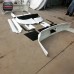 CFGMOD High Quality S15 Silvia Rocket Bunny Front Bumper Lip Fender Diffuser Spoiler FRP Fiber Glass Perfect Fitment Screw