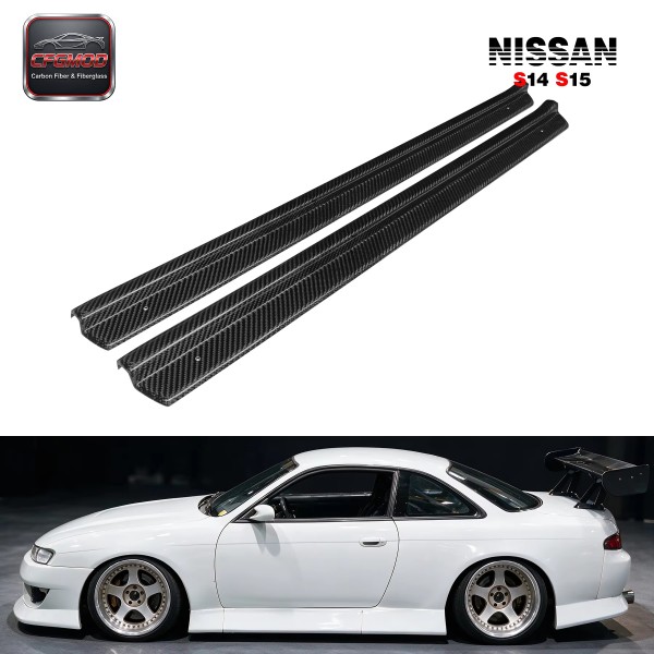 For S15Carbon Fiber Silvia Door Sill (Pair) CF For S15Carbon Fiber Silvia Door Sill (Pair) CF