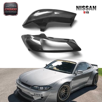Glass Fiber Headlight Cover (pair) for S15 FRP Glass Fiber Headlight Cover (pair) for S15 FRP