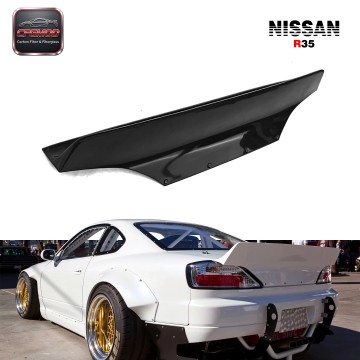 For for 1999-2002 S15 Silvia Rocket Bunny Style Glass Fiber Rear Spoiler FRP For for 1999-2002 S15 Silvia Rocket Bunny Style Glass Fiber Rear Spoiler FRP