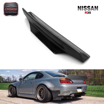 Glass Fiber Rear Spoiler Wing for FRP 1999-2002 S15 Silvia Rocket Bunny RB Style Glass Fiber Rear Spoiler Wing for FRP 1999-2002 S15 Silvia Rocket Bunny RB Style
