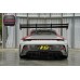 GTR RS Style Dry Carbon Fiber Rear Wing Spoiler for 2019+ Porsche 911 Carrera 992 Trunk Decklid Wing Tuning Parts