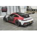 GTR RS Style Dry Carbon Fiber Rear Wing Spoiler for 2019+ Porsche 911 Carrera 992 Trunk Decklid Wing Tuning Parts