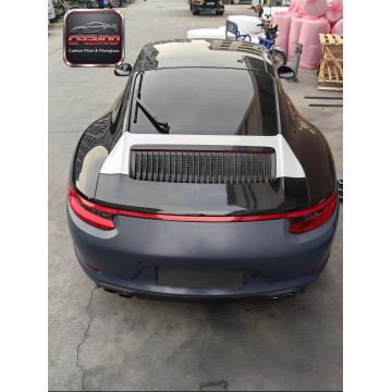 991.2 Style Carbon Fiber Engine Rear Lid Grille with LED Light for Porsche 911 991.1 Upgrade Rear Decklid Tuning Parts 991.2 Style Carbon Fiber Engine Rear Lid Grille with LED Light for Porsche 911 991.1 Upgrade Rear Decklid Tuning Parts
