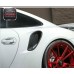 ED Style Carbon Fiber Rear Fender Vents Air Intakes for Porsche 911 991.2 Turbo TurboS Side Quarter Panel Vents Tuning Parts