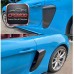 GT4 Style Dry Carbon Fiber Rear Side Vents Air Intakes for Porsche 981 Boxster Cayman Side Quarter Panel Vents Tuning Parts