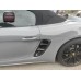 GT4 Style Dry Carbon Fiber Rear Side Vents Air Intakes for Porsche 718 Boxster Cayman Side Quarter Panel Vents Tuning Parts