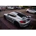 GT4 Style Carbon Fiber and Primer Body Kit Front Bumper Rear Diffuser Wing for Porsche 981 Cayman Boxster Tuning Parts