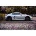 GT4 Style Carbon Fiber and Primer Body Kit Front Bumper Rear Diffuser Wing for Porsche 981 Cayman Boxster Tuning Parts