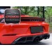 Up-kick Style Dry Carbon Fiber Rear Wing Spoiler Ducktail for Porsche 718 Boxster Cayman Trunk Lip Tuning Parts