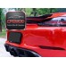 Up-kick Style Dry Carbon Fiber Rear Wing Spoiler Ducktail for Porsche 718 Boxster Cayman Trunk Lip Tuning Parts