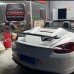 Hump Style Carbon Fiber Rear Wing Spoiler Ducktail for Porsche 981 718 Boxster Cayman Trunk Lip Tuning Parts