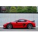 GT4 RS Style Dry Carbon Fiber Front Fenders with Vents for Porsche 718 Boxster Cayman Tuning Parts